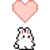 Conejo pixelado 13