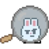 Conejo pixelado 16