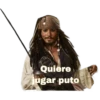 Quiere
jugar puto
