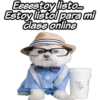 Eeeestoy listom
Estoy listol para mi
dlase online
Toer
Litle
Dude