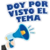 DOY POR
VISTO EL
ΤΕΜΑ