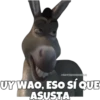 SOYCHOOQOMILO
UY WAO, ESO SÍ QUE
ASUSTA