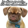 Lo dices en seriom
Es una dase online!
RARL