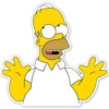 Homer Simpson expressions 10