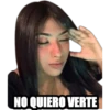 NO QUIERO VERTE