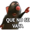 QUE NO SE
VAYA