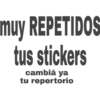 muy REPETIDOS tus stickers cambiá ya tu repertorio