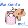 Me siento
mal...