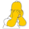 Homer Simpson expressions 20