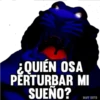 ¿QUIÉN OSA
PERTURBAR MI
SUEÑO?
MAFF SOTO