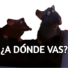 ¿A DÓNDE VAS?