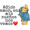 Adiós
amor, en
mis
sueños
nos
vemos
Good
Night
