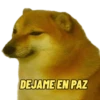 DEJAME EN PAZ