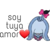 soy
tuya
amor