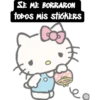SE ME BORRARON
tobos Mis stiCKERS