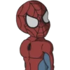 Spiderman en el mundo Kawaii 16