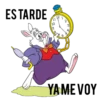 ES TARDE
11
10
19
6
2
UP
3
P
+
YA ME VOY