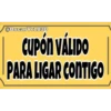@OscarVr1830
CUPÓN VÁLIDO
PARA LIGAR CONTIGO