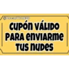 @OscarVr1830
CUPÓN VÁLIDO
PARA ENVIARme
Tus nudes