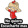 No quiero Escucharte mas