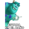 ESTABA
EN EL BAÑO