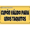 @OscarVr1830
CUPÓN VÁLIDO PARA
UNOS TAQUITOS