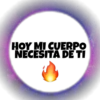 HOY MI CUERPO
NECESITÀ DE TI