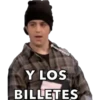 @hleonardocr25
Y LOS
BILLETES
