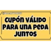 @OscarVr1830
CUPÓN VÁLIDO
PARA UNA PEDA
JUNTOS
