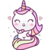 𑁍Unicornios cute🦄 13