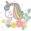 𑁍Unicornios cute🦄 16