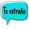 Te extraño