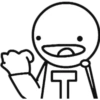STICK MAN FACES 23