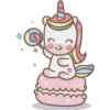𑁍Unicornios cute🦄 29
