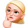 Memoji Blonde ☆ 6