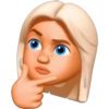 Memoji Blonde ☆ 8