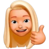 Memoji Blonde ☆ 9