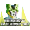 EN ESE MOMENTO CELL
SINTIO EL VERDADERO TERROR