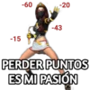 -60
-20
-43
-15
PERDER PUNTOS
ES MI PASIÓN