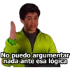 No puedo argumentar
nada ante esa lógica