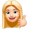 Memoji Blonde ☆ 17