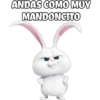 ANDAS COMO MUY
MANDONCITO