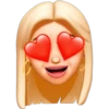 Memoji Blonde ☆ 21