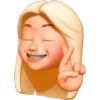 Memoji Blonde ☆ 22