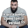 te gusta quedar
como tont@
verdad??