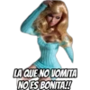 LA QUE NO VOMITA
NO ES BONITA!!