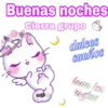 Buenas noches
Cierra grupo
dalces
sueños
lean las
regtas
cokki