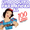 un POQUITO
PARA ANDAR
AL
100
*Pilar Mata*
