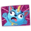 Gato Unicornio Azul 5