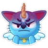 Gato Unicornio Azul 6